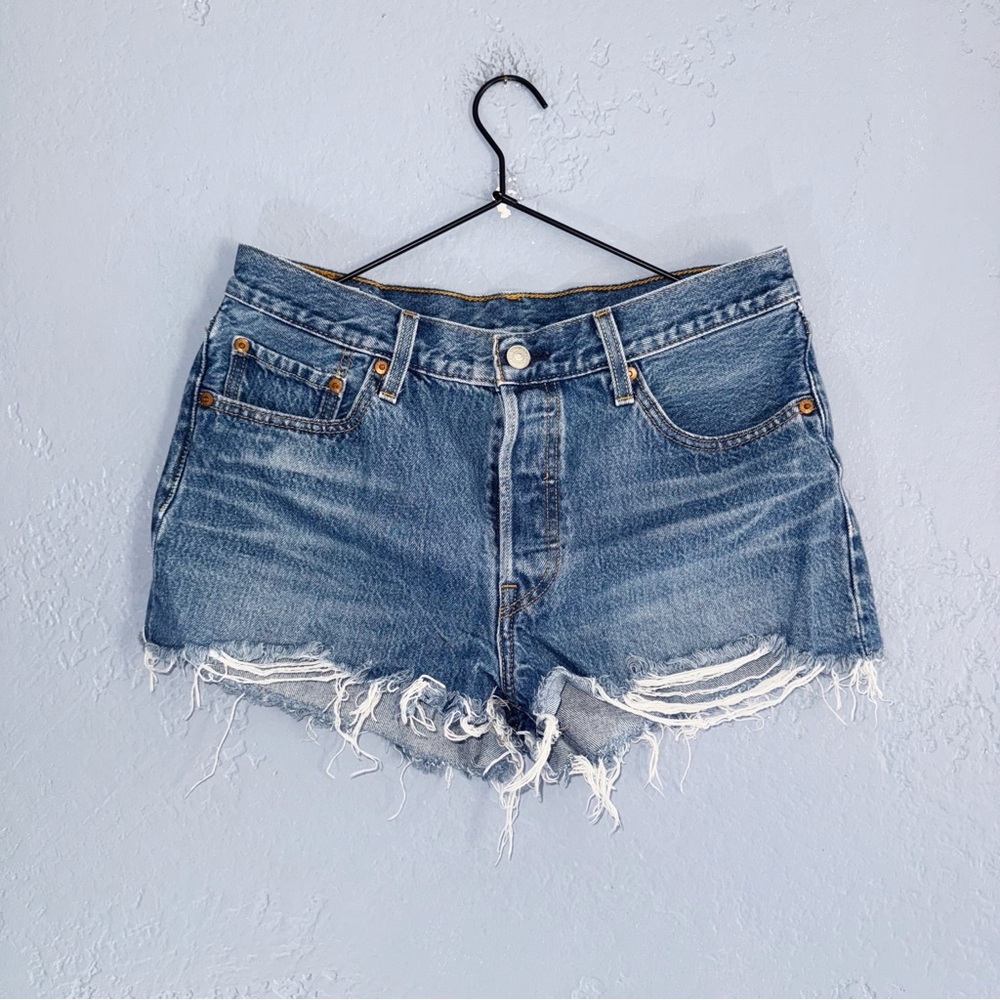 Levis 501 Premium Denim Shorts Size 29